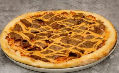 Et Dönerli Lucca Pizza (Orta)