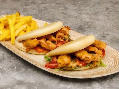 Çıtır Tavuklu Bun