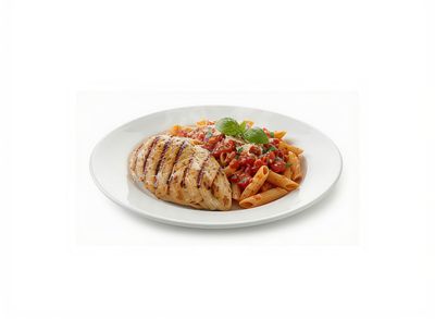 Izgara Tavuk & Köz Domates Soslu Penne