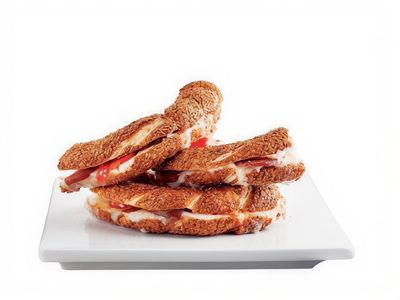 Kaşarlı Salamlı Simit