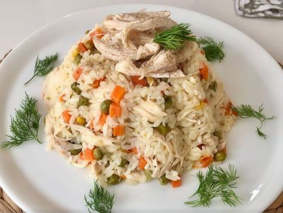 Sebzeli Tavuklu Pilav