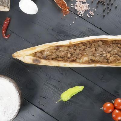 Karadeniz Usulü Kavurmalı Pide