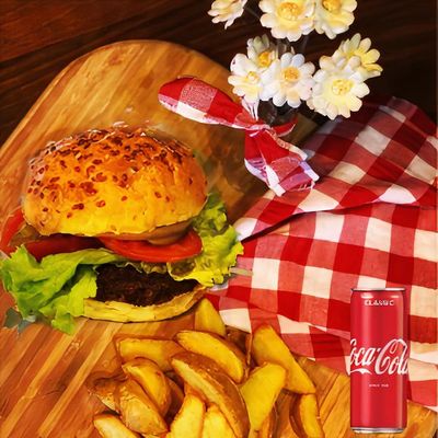 Classic Burger Menü