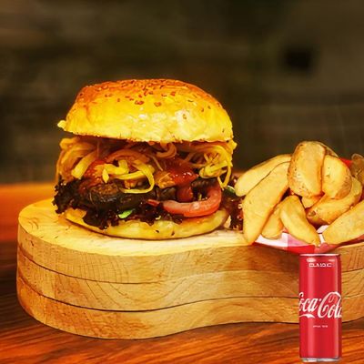 Acılı Gardenia Burger Menü