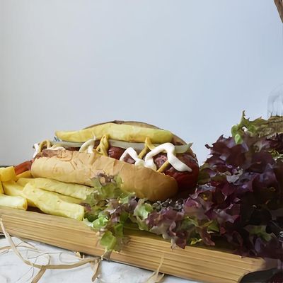 Sosisli Sıcak Sandviç