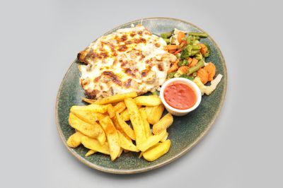 Mantar Gratine Chicken