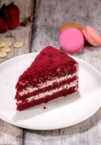 Kırmızı Kadife Pasta (Dilim)