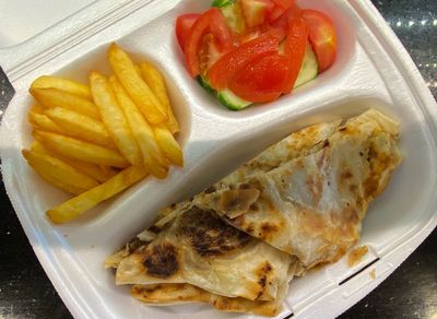 Peynirli Gözleme & Patates Kızartması