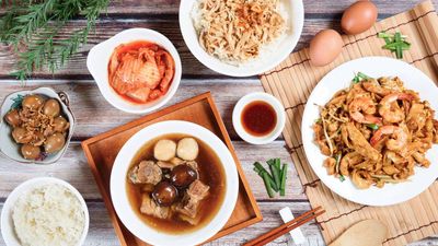 大馬檳城炒粿條肉骨茶