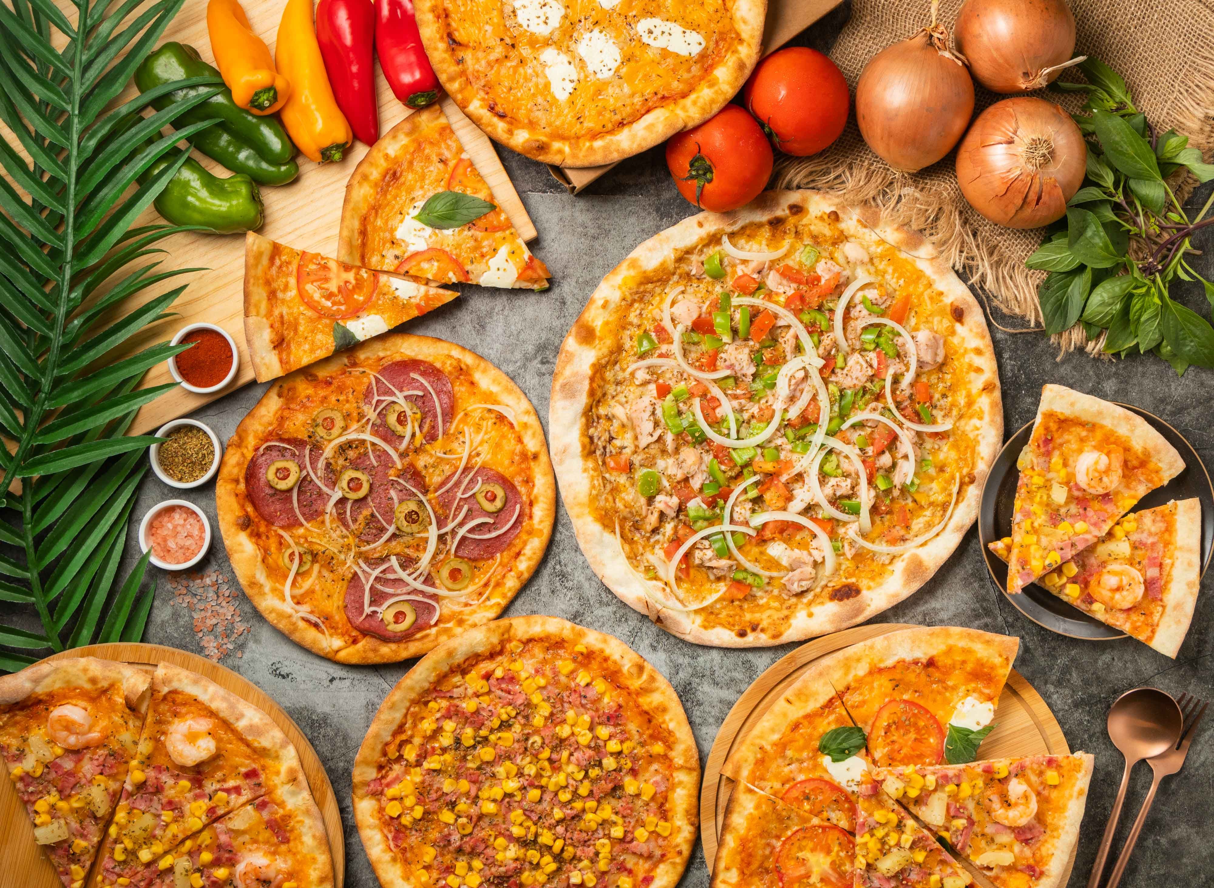 PIZZA DAMN vendor logo