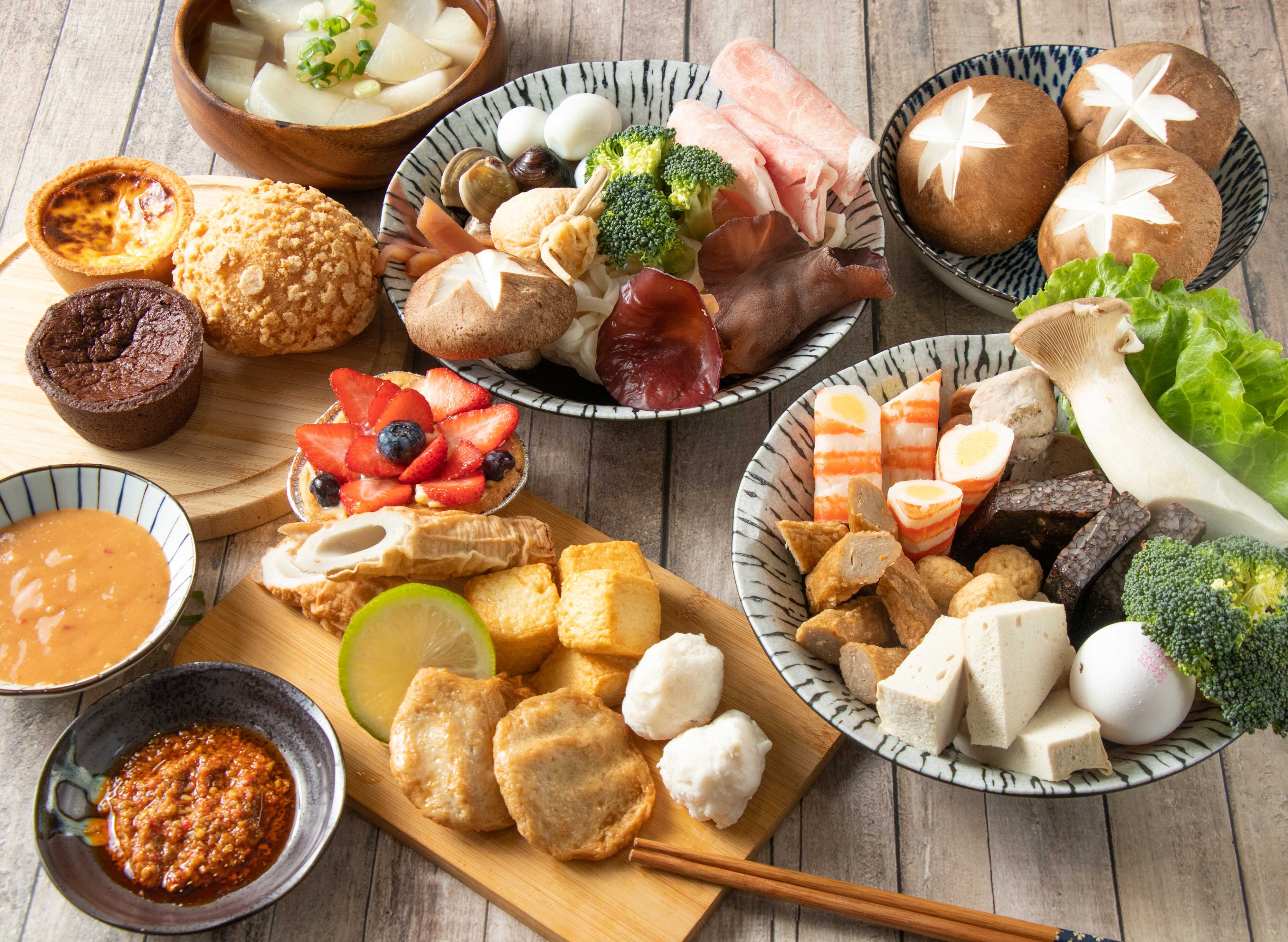 hei dian ri shi guo shao wu long zhuan mai dian Menu in Taipei City