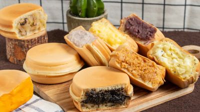 日升紅豆餅