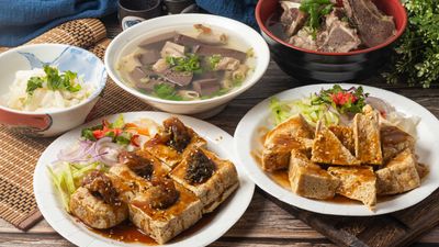 夜市口臭豆腐
