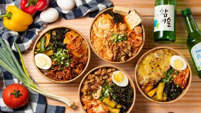 辛巴韓式鐵板蓋飯