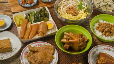 古早味麗蘭豬腳飯
