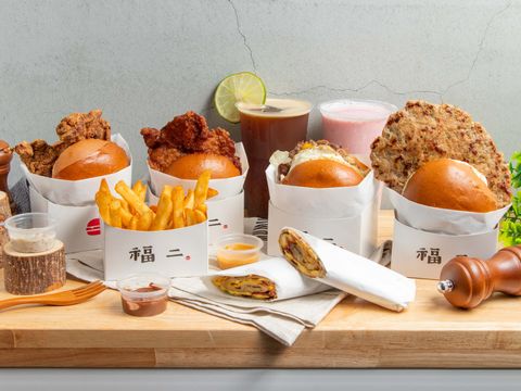 福二漢堡製造所菜單 向附近的福二漢堡製造所訂購 Foodpanda 外送