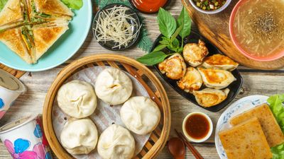 天津小狗子湯包豆漿店