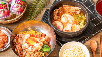 小韓鍋韓式拌飯泡菜鍋豆腐鍋