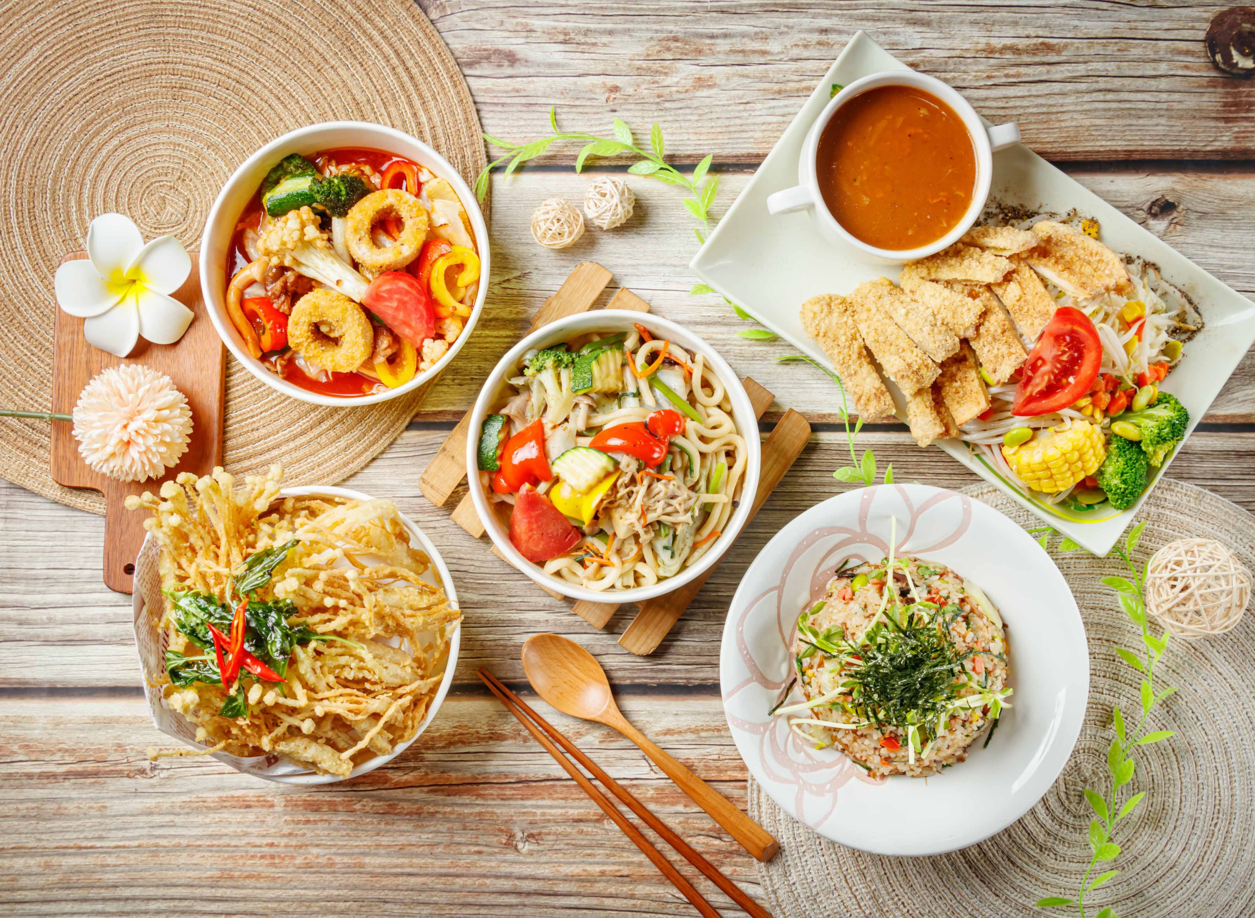 呷素軒素食館 vendor logo