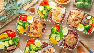 九菜盒子舒肥蔬食便當
