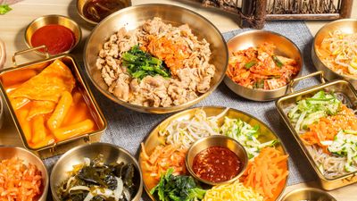 釜山拌食處 韓式拌飯 飯捲 辣年糕