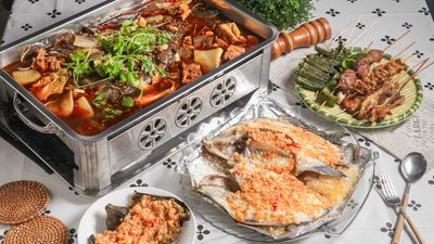 清清紅火烤魚