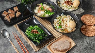 客家琴米食