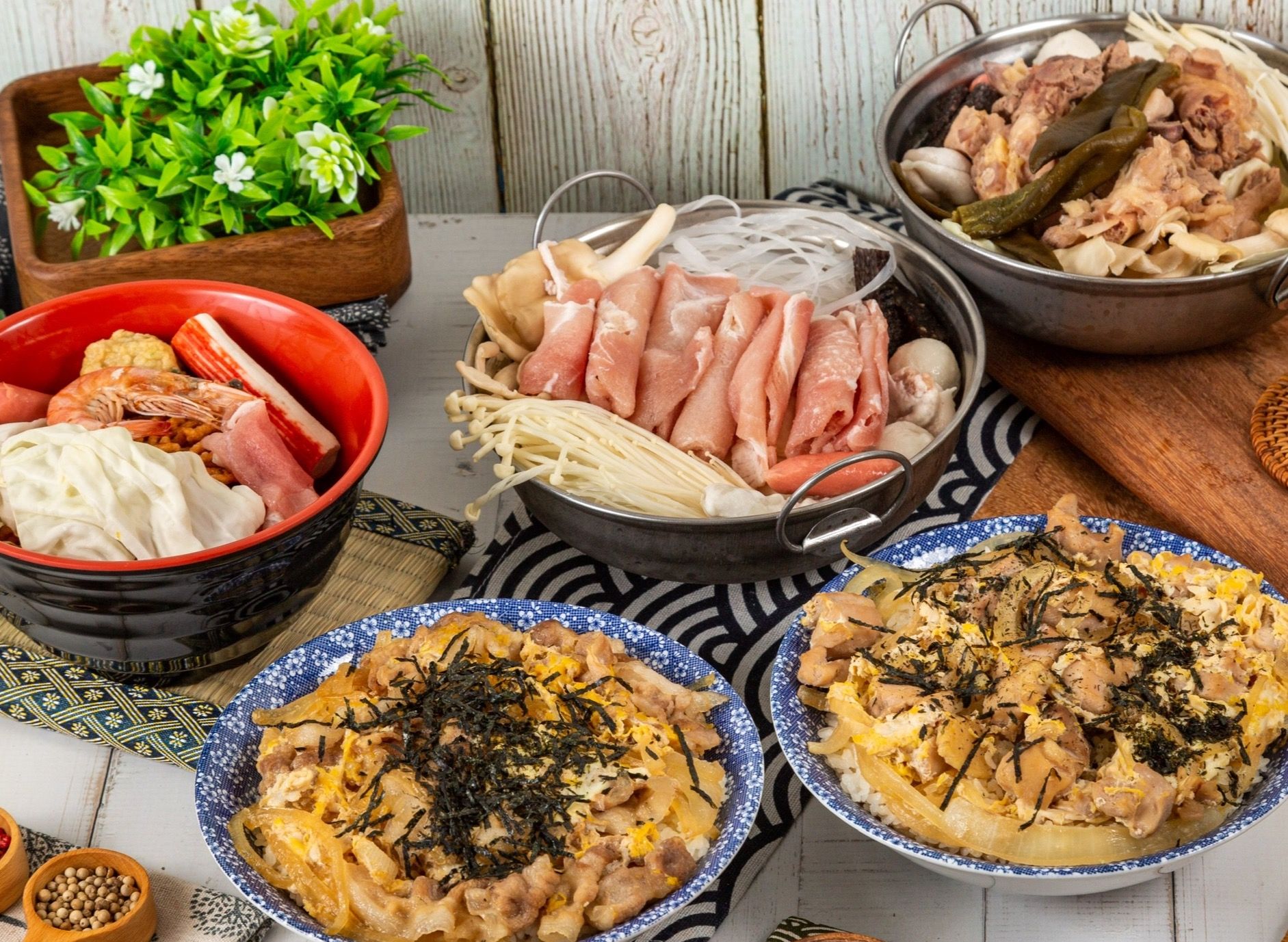 米樂村小火鍋|丼飯|鍋燒 (台南總店) vendor logo