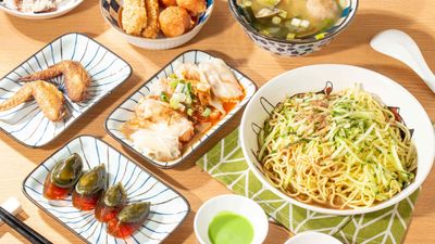 享吃涼麵Enjoy cold noodles