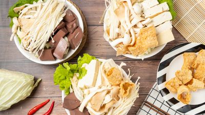 章記清蒸麻辣豆腐煲