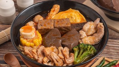 血盅紅 麻辣鴨血豆腐&鍋燒麵 (大安延吉店)