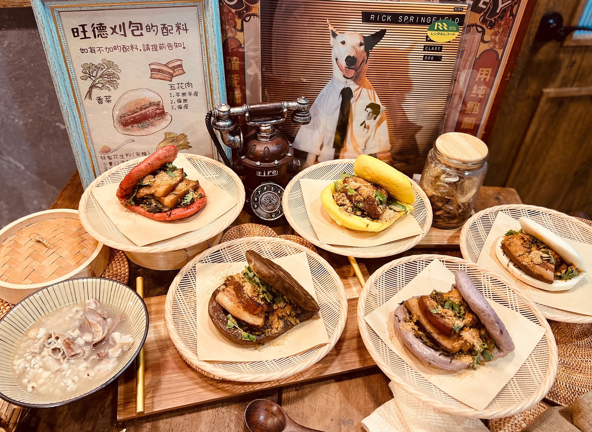 旺德刈包Want Taiwanese Burger vendor logo