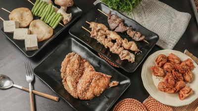 模範街碳火串燒烤肉