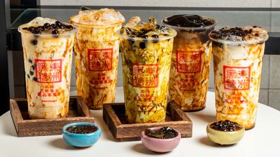 東洲黑糖奶舖 (左營自由店)