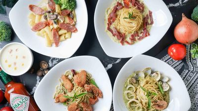 品醬義大利麵/燉飯/焗烤/美食餐廳