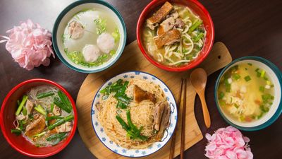 竹蓮鴨肉麵