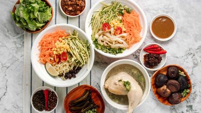 莊記食堂雞湯涼麵乾麵專賣店