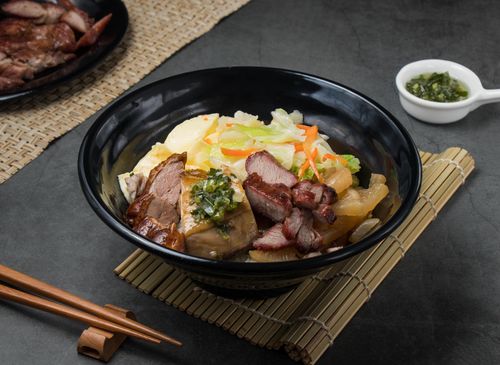 大碗燒臘 海南雞飯
