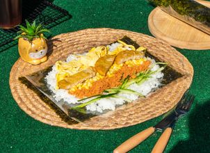 高雄市前鎮區美食 Toto家族海苔飯捲 網友評價 菜單 推薦餐點 食記 外送優惠 飢餓黑熊app