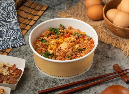 辣香打抛豬肉丼