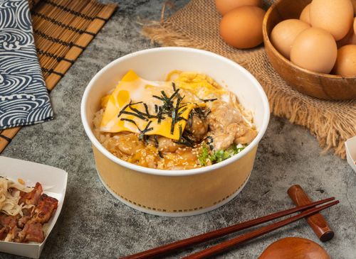 椰奶起司親子丼