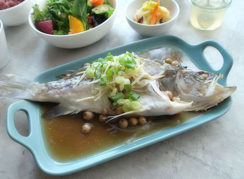 〖套餐〗 清蒸破布子鱸魚