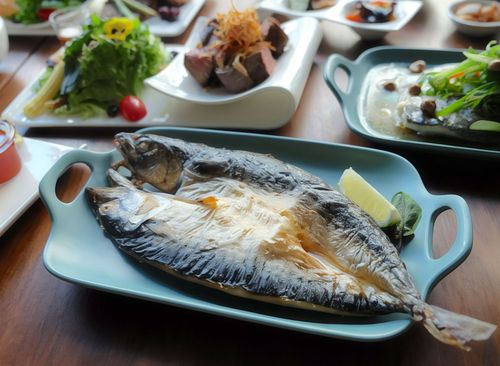 〖套餐〗香烤檸香鯖魚一夜干