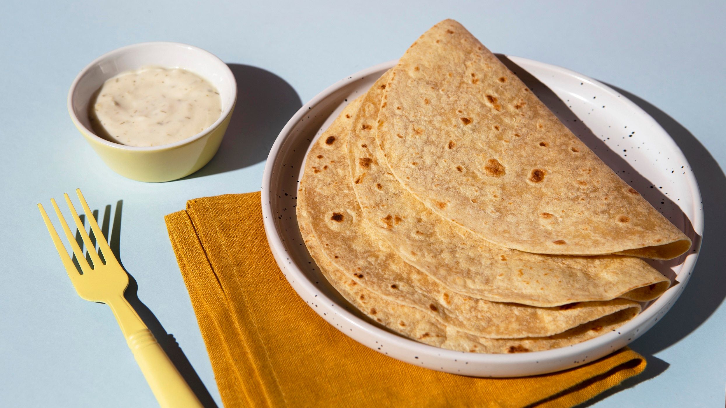 Tortillas and Pita Bread together