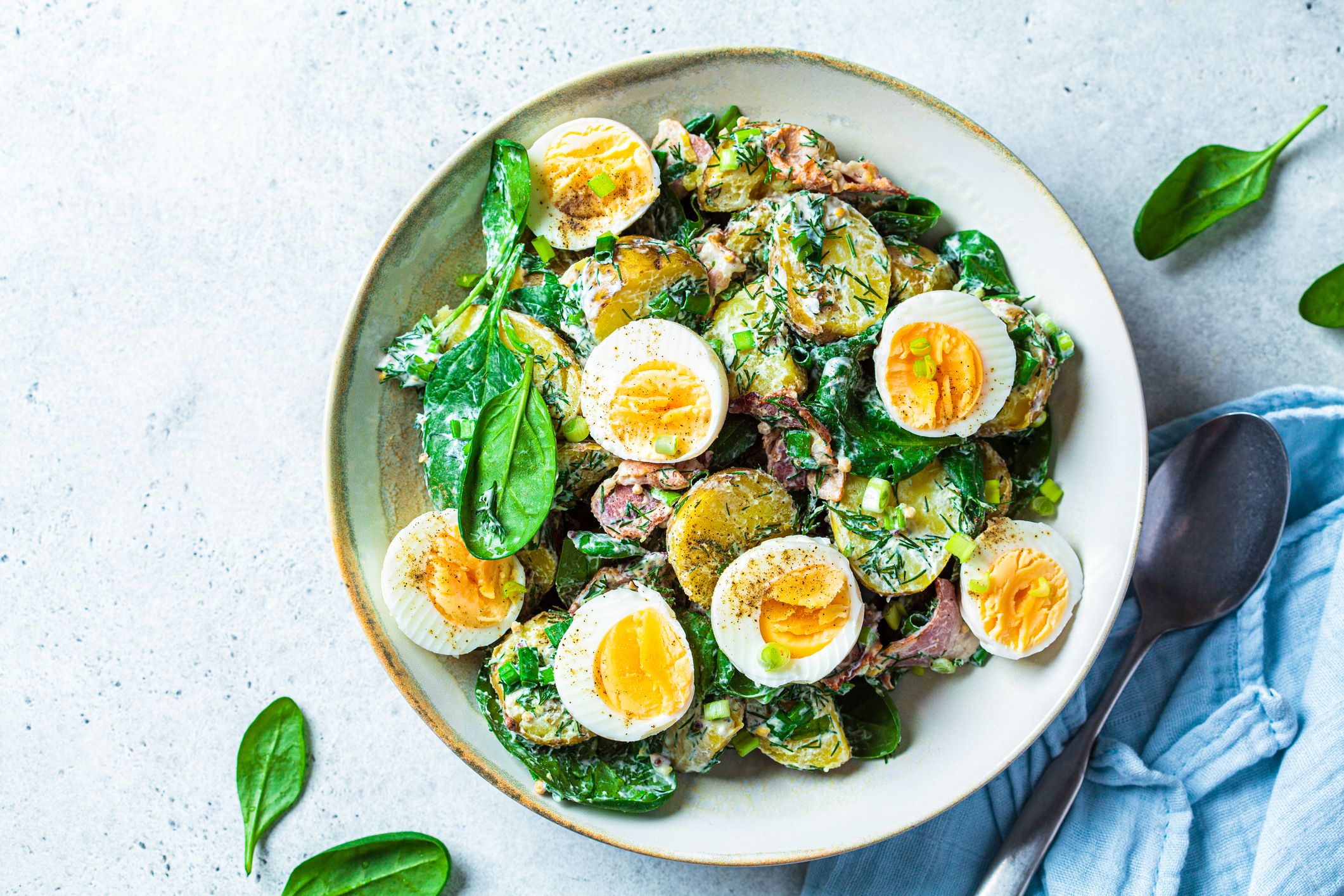 Healthy Spinach and Eggs Recipe