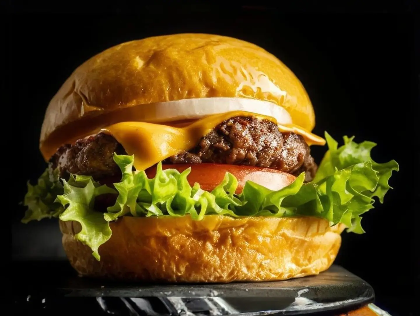 برجر كلاسيك لحم