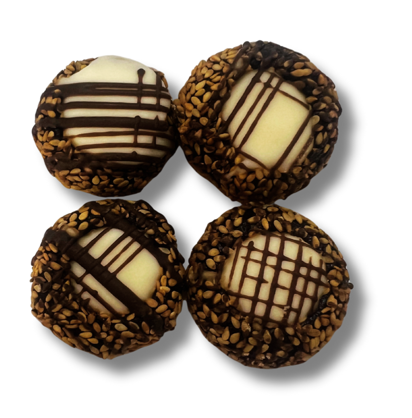 Boules Fondantes Datte Chocolat & Sésame – 250 g