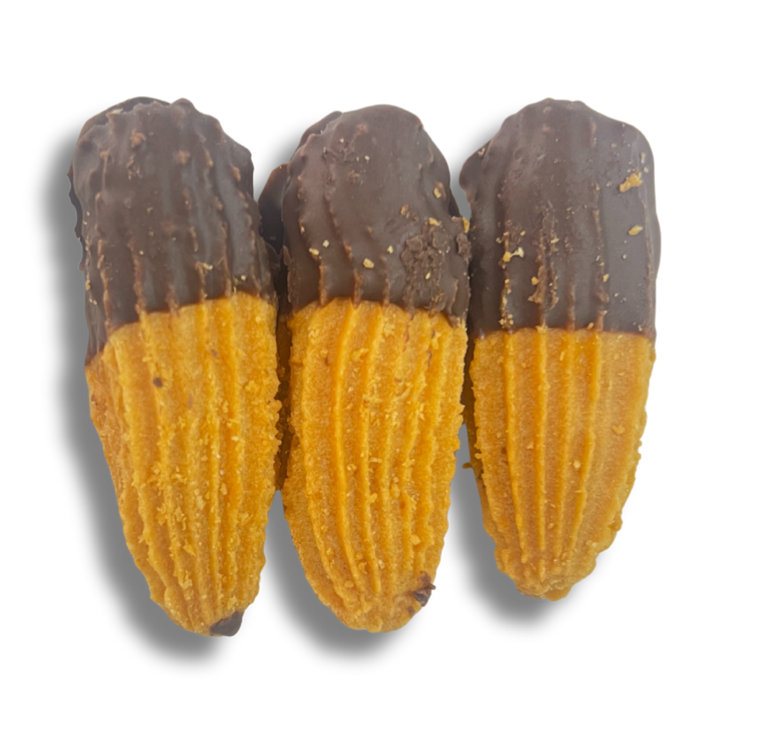 Biscuits Moelleux Trempés au Chocolat – 250 g