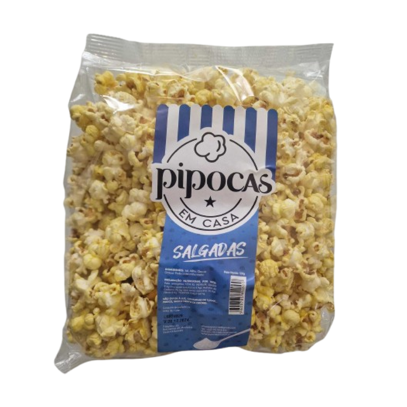 Pipocas em Casa Sal 120g