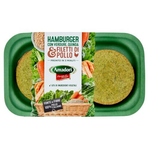 Hamburger di pollo aia